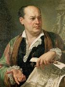 Carlo Labruzzi Posthumous portrait of Giovanni Battista Piranesi painting